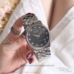 Perfect Copy Mido Baroncelli Black Dial 29 MM Ladies Quartz Watch M7600.4.68.1 - Secure Payment